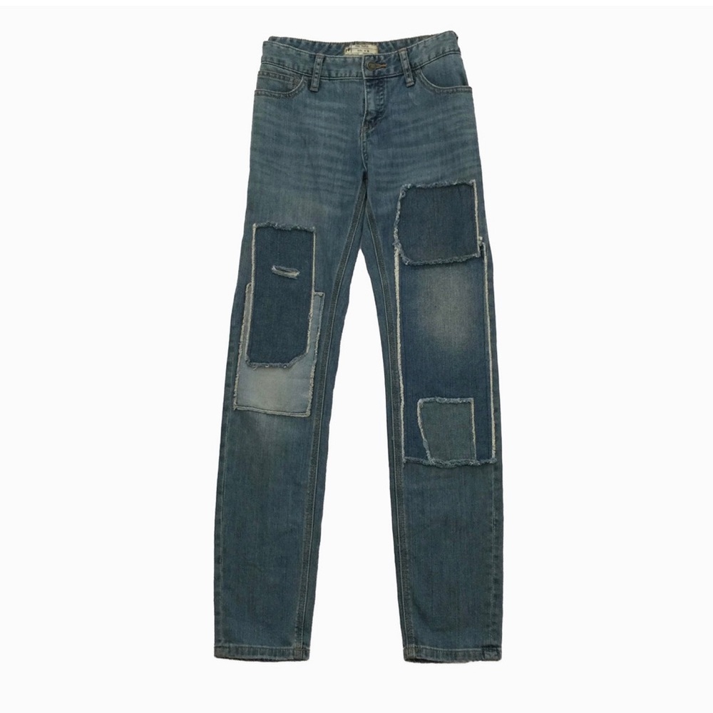 Free People Jeans patch denim